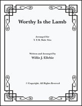 Worthy Is the Lamb TTB choral sheet music cover